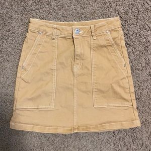 Cargo Tan Skirt